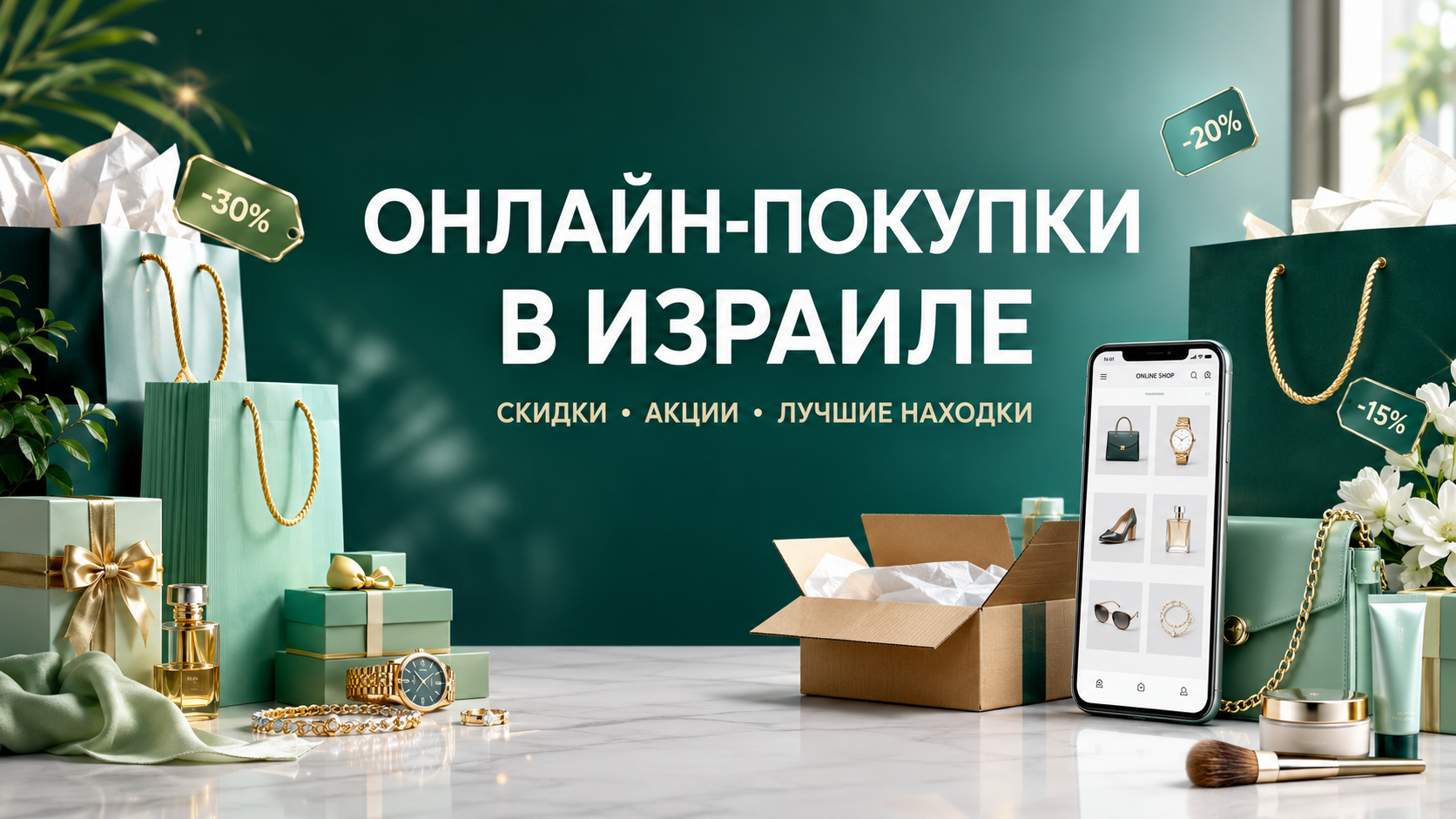 Онлайн покупки в Израиле — скидки, акции, лучшие находки